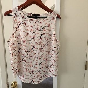 Forever 21 cherry blossom shell